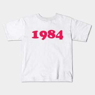 1984 Happy Birthday Mothers day Kids T-Shirt